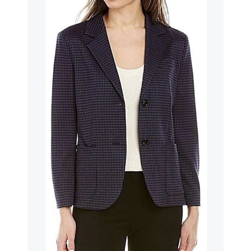 Hugo Boss Jandira Blazer Jacket Coat Suit Women's Size US 6 Blue